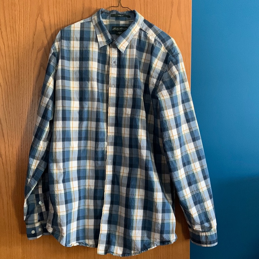 Eddie Bauer Men’s Casual Dress Shirt